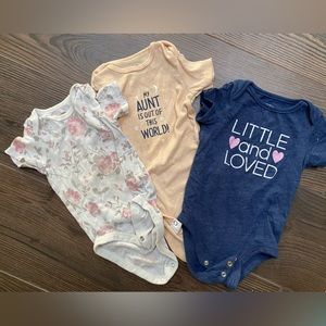 Lot of 12 Mo Onsies